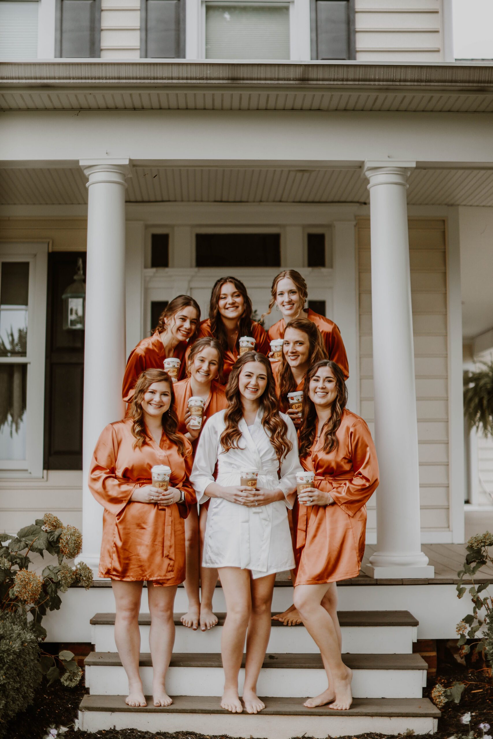 The Wallace's Fall Wedding at Pine Ridge Farm - penaandcompany.com