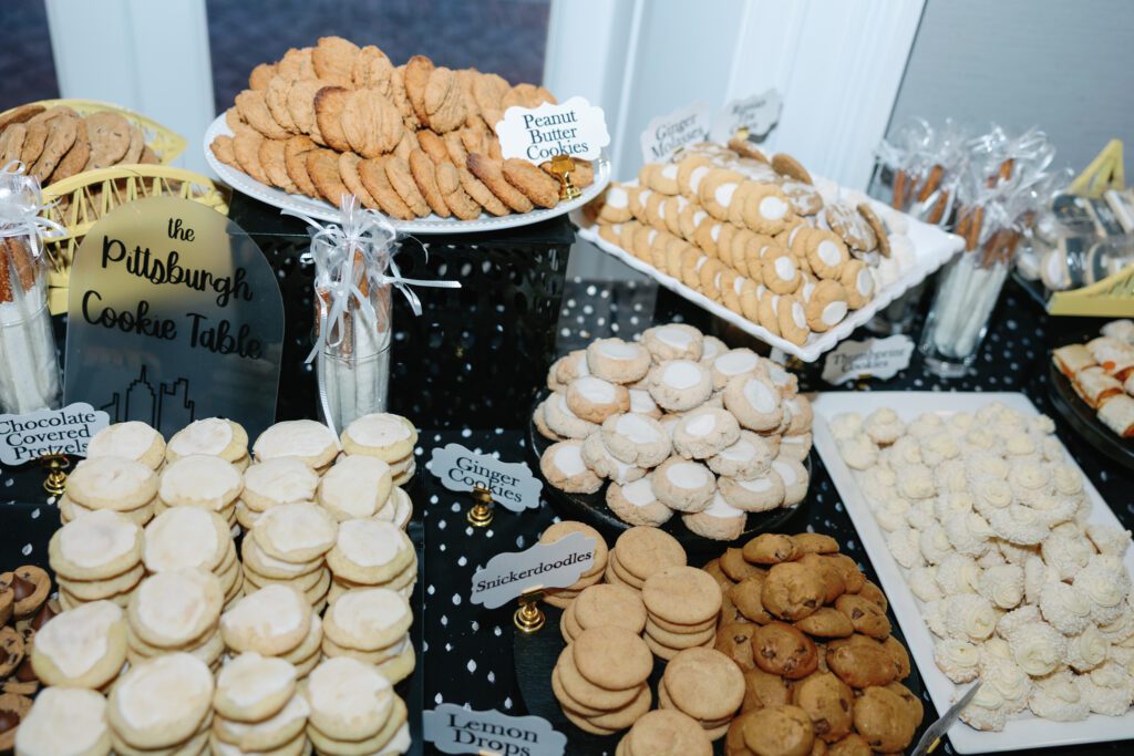 Pittsburgh cookie table